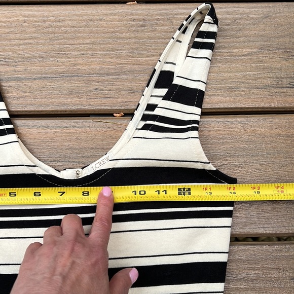 J Crew Button Back Tank Sleeveless Dress Style 50449 EUC - Picture 6 of 11